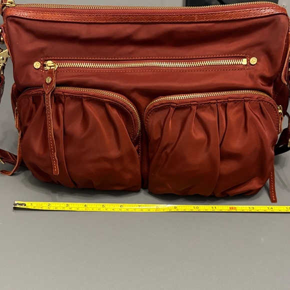 MZ Wallace Paige Red Crossbody Bag - Picture 9 of 10